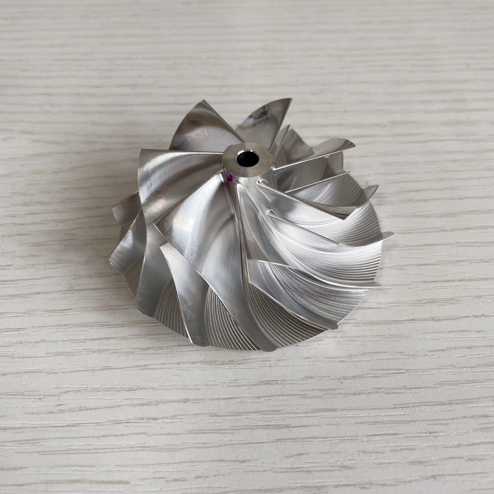 GT15-25 53.20/70.98mm 7+7 Blade High-Performance Billet Compressor Wheel