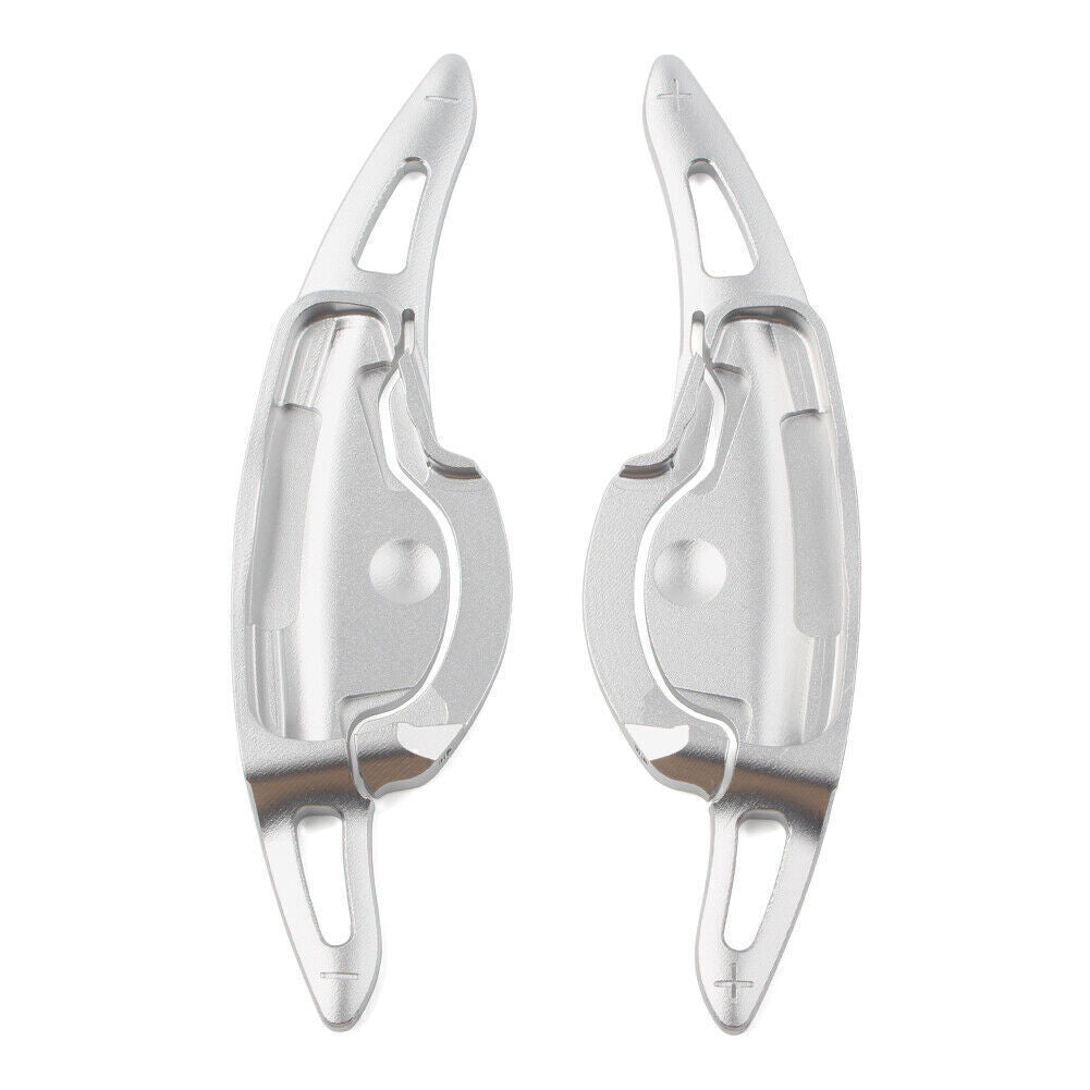 Steering Wheel Shift Paddle Shifter Extension Fit for Hyundai LA FESTA 2019 Silver