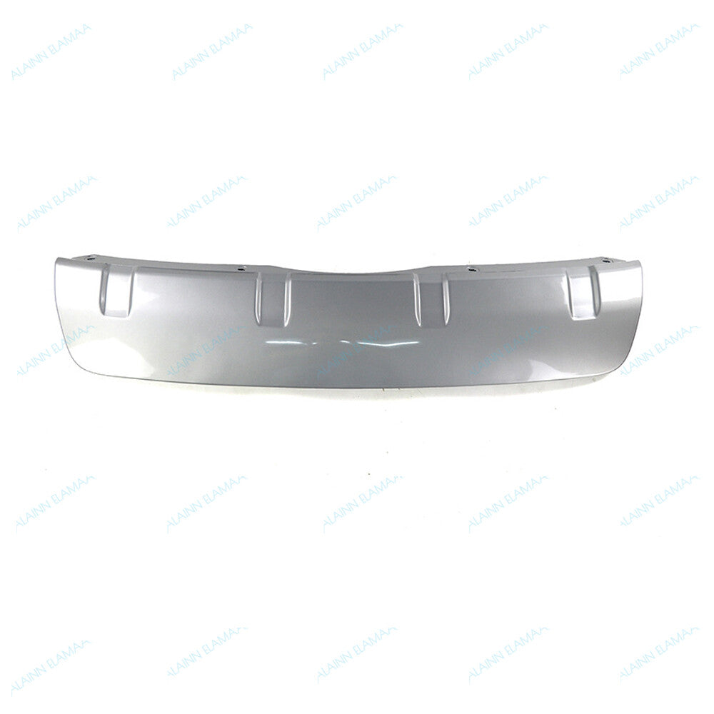 Rear Bumper Protector Cover Plate r Fit for Land Rover Discovery 2017-21,Silver