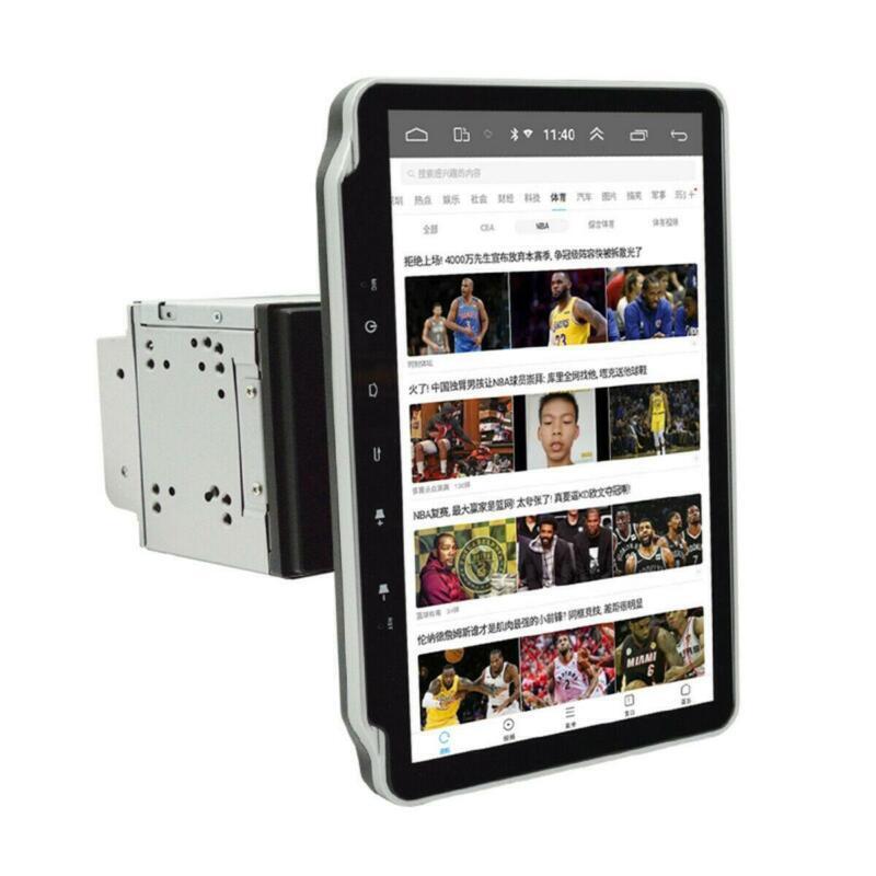 1DIN 10.1in Car Radio Stereo Bluetooth Media MP5 Player Touch Screen Camera Kit