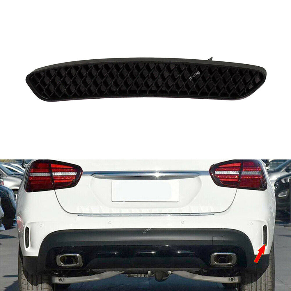 Rear Right Bumper Side Grill Insert Trim for Benz 15-19 GLA250 15-19 GLA45 AMG