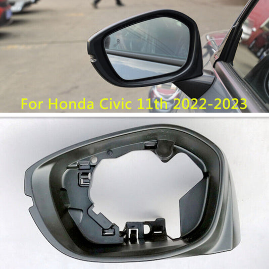 Left Side Rearview Door Mirror Cover Housing Fit for Honda for Civic 11th 2022-2023