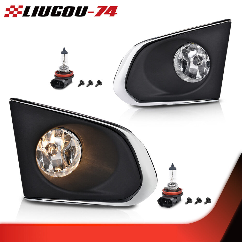 Suitable for 2015 for Chevrolet Trax LS LT LTZ. Transparent fog lights with anti-collision lights and bulbs.