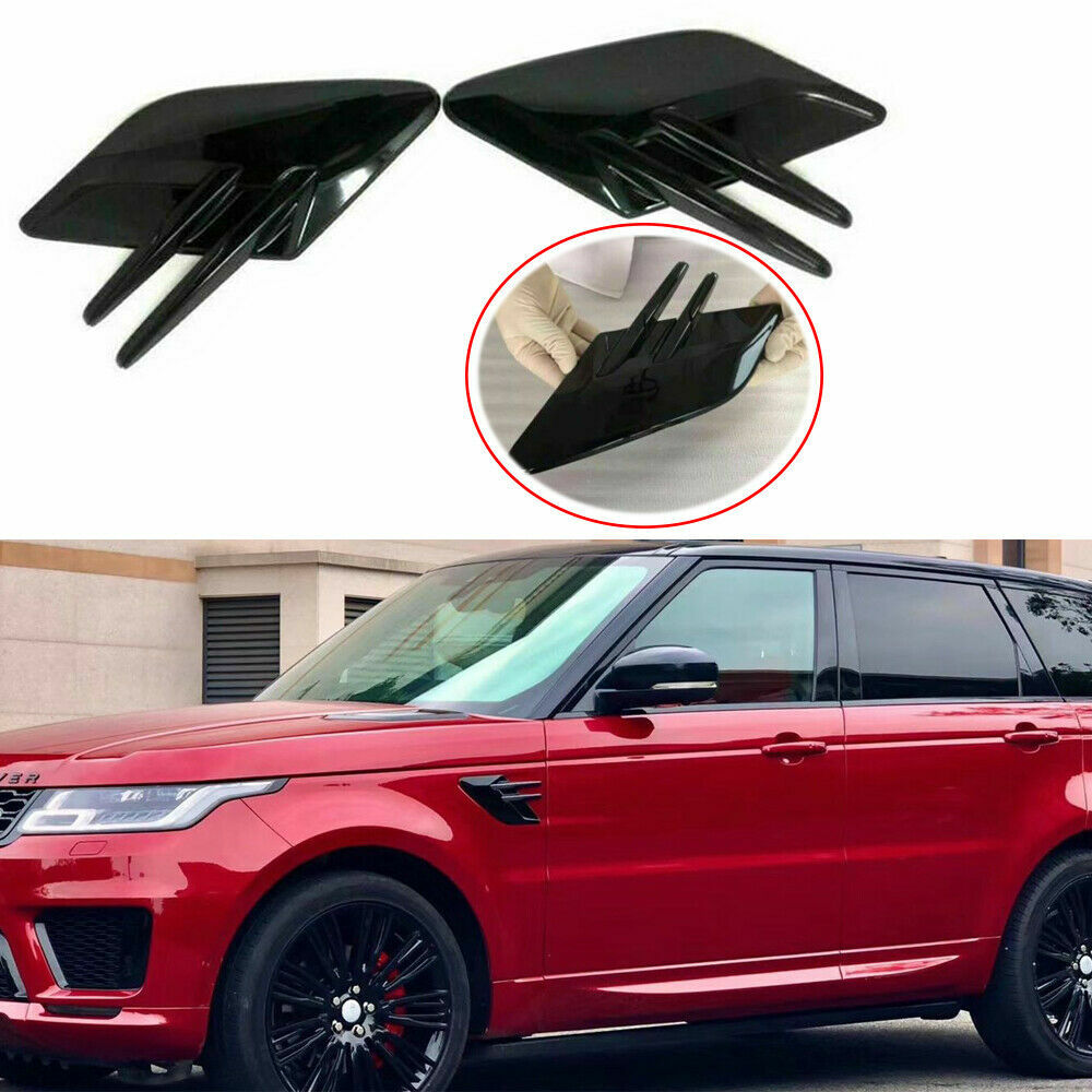 Fit for Land Rover for Range Rover Sport 2018-2022 Door Side Flares Air Vent Black