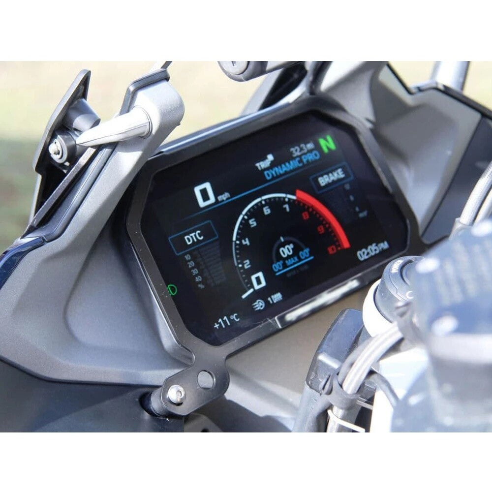 for BMW R1250RS TFT Screen Anti Theft Brace Meter Frame Cover Protector Visor