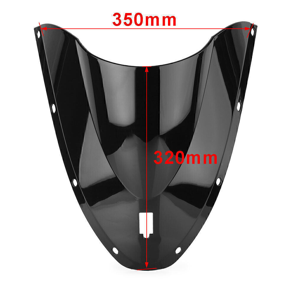 Windshield Windscreen Double Bubble for Ducati 999 749 2005 2006 Blue