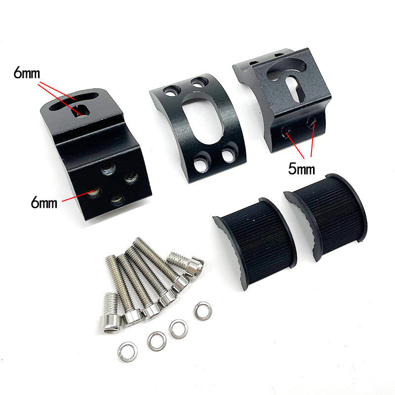 LED light mounting bracket for all-terrain vehicles and motorcycles, fog light extension rod frame bracket