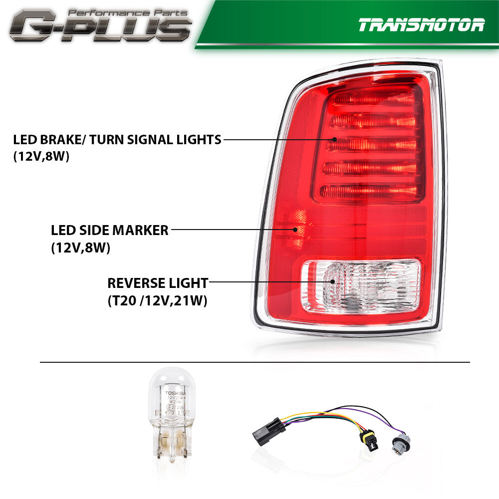 LED, Guangrui Assy Chrome 13-18, for RAM 1500 2500 3500, Shanxin