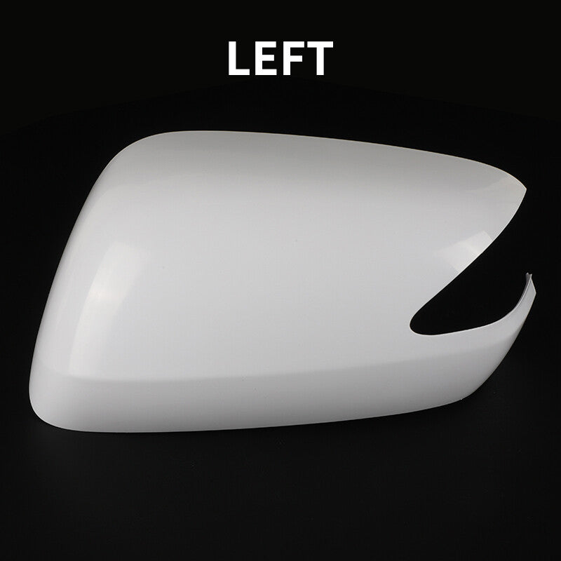 Rearview Mirror Cover Cap Left Driver Side White for Honda Fit Jazz 2009-2013