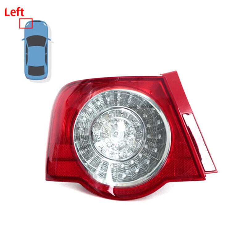 1Pcs Left Tail Light Rear Brack Tail Lamp LED for VW for Passat B6 Sedan 2006-2010