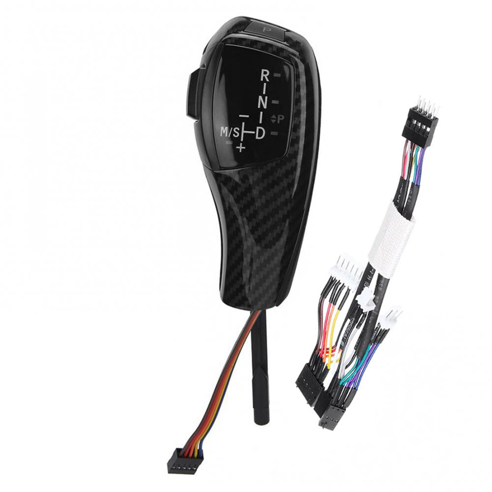Suitable for BMW LHD automatic LED shift gear transmission E90 E92 E93 F30 carbon fiber