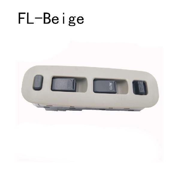 Front Left Driver Side Window Switch Beige for 1999 - 2002 for Suzuki Grand Vitara