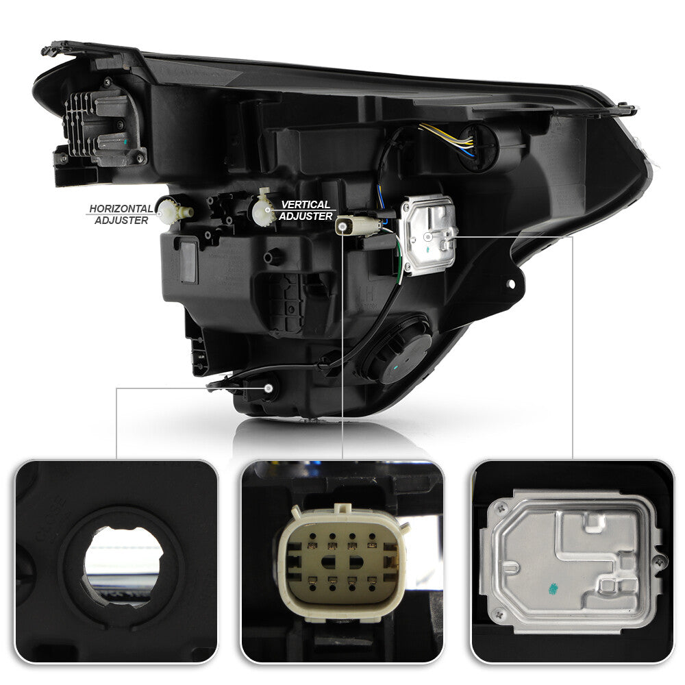 Driver Side Headlamp For 2024-2025 for Chevy Trax w/ LED DRL Projector Headlight