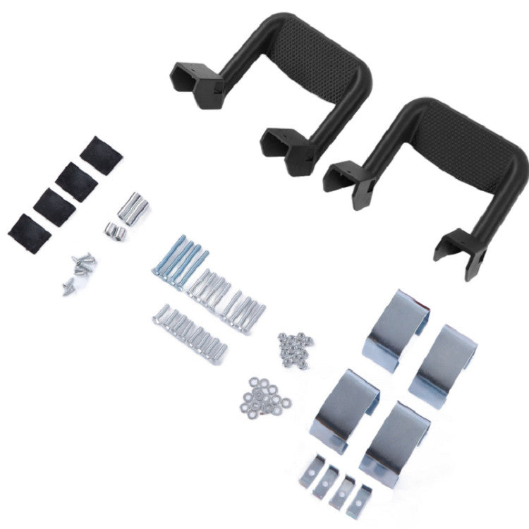 2XTruck Black Powder Coated Side Step/BAR Set Aluminum for FORD / for CHEVY / for GMC / for DODGE