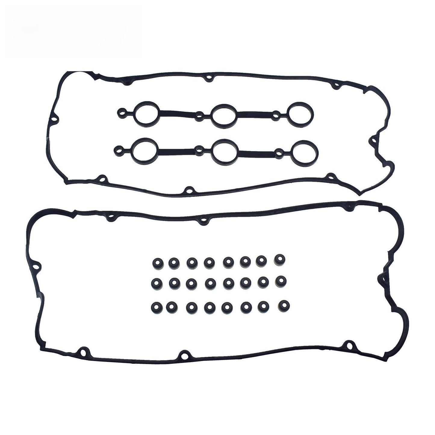 For 01-06 for Kia Sorento for Hyundai Santa Fe Valve Cover Gasket Set w/Valve Stem Seals