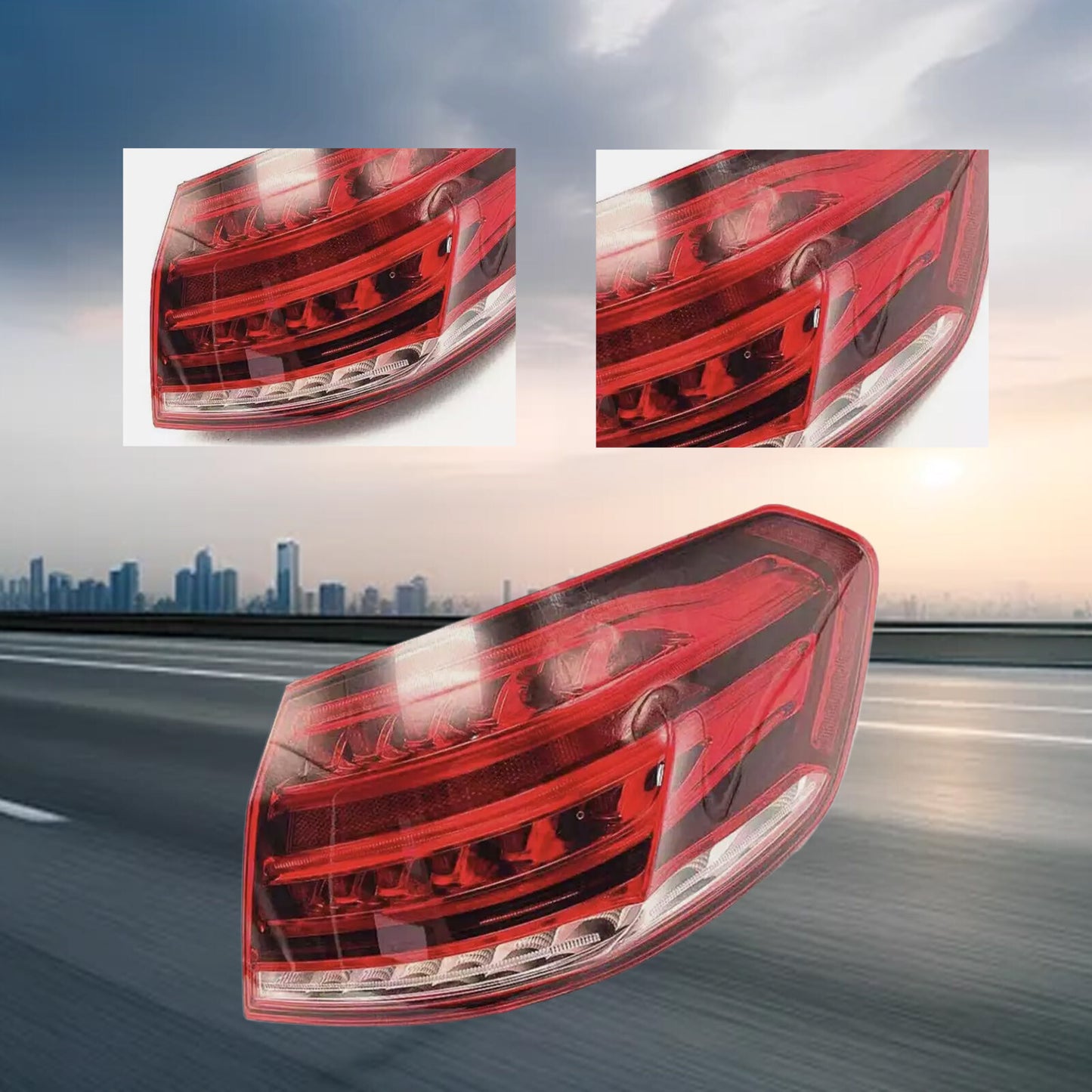Suitable for Mercedes-Benz E-Class W212 2014-15 LED right exterior taillight assembly
