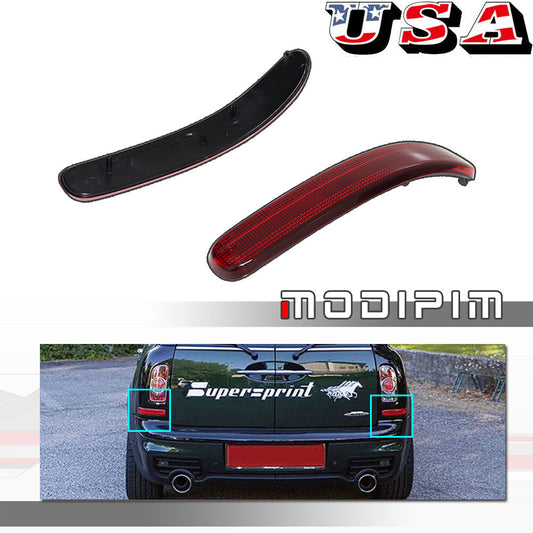 Red reflector assembly for 08-14 for Mini Cooper Clubman R55 rear bumper taillights