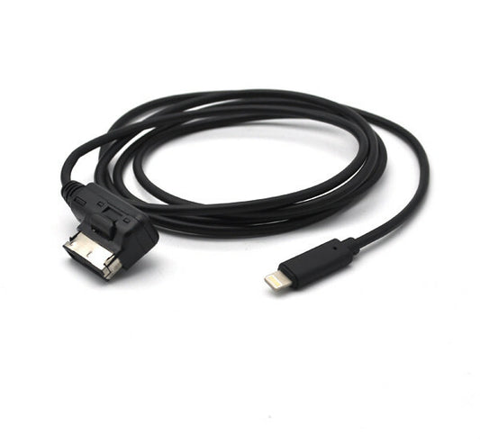 For iPHONE 12 11 8 10 for AUDI Mp3 INTERFACE AUX ADAPTER CABLE LIGHTING AMI MMI MDI