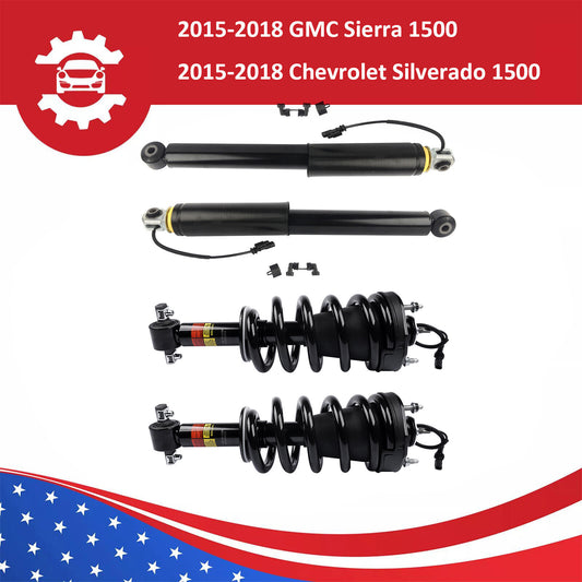 2x Rear Shock Absorber Struts VDC 37126785407 for BMW X5 E70 X6 E71 2007-2014