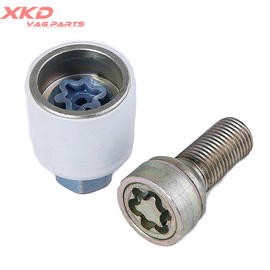 Anti-theft screws and tools with a steel stamp S kit suitable for Audi A5, A6, TT, and M141.527.5