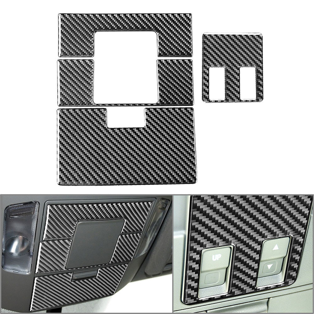 4 Pcs Reading Light Panel Cover Trim for Toyota Tundra 2014-2021