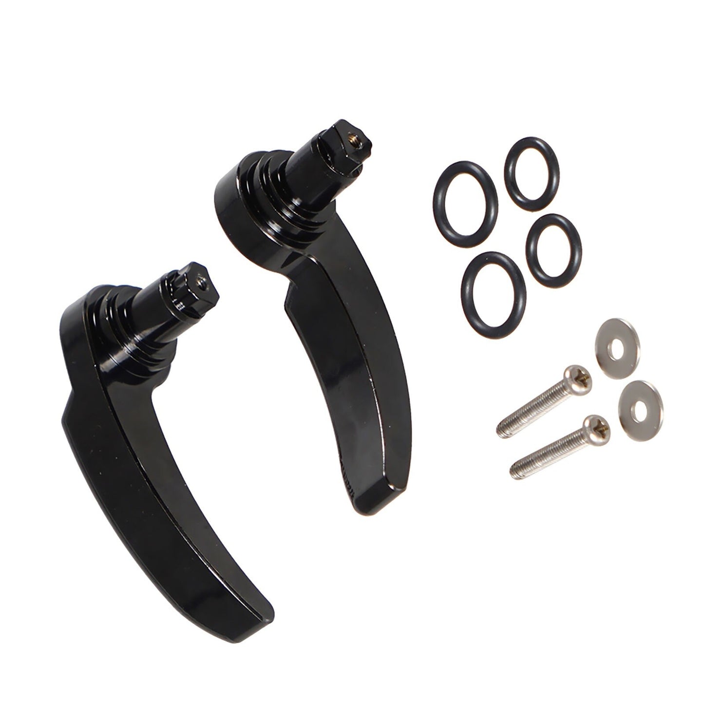 Saddlebag Latch Lever Lid Lifter Black For Electra Glide Ultra Classic FLHTCU