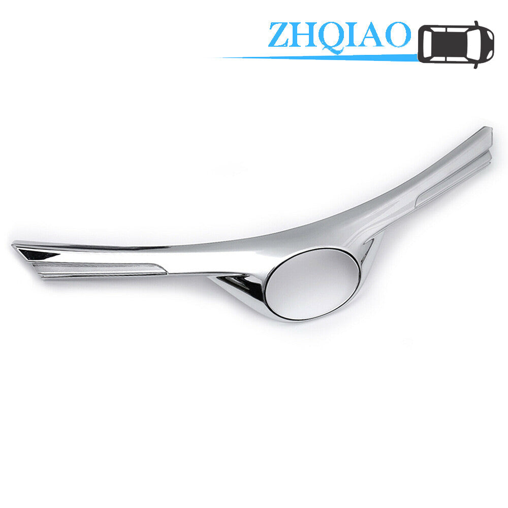 ABS Chrome Front Grille Logo Molding Cover Trim Fit for Toyota RAV4 2016-2018