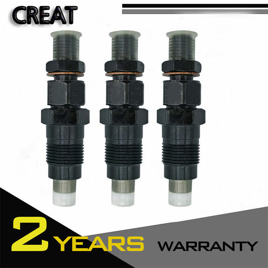 3-pack of new fuel injectors for Ford tractors 1320, 1520, 1530, 1620, 131406360