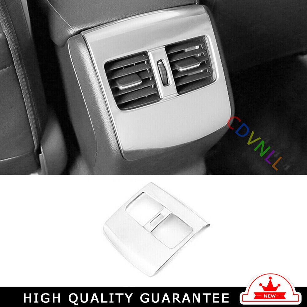 Rear Air Outlet Vent Frame Trim for Honda Accord 10TH 2018-2022 Silver Titanium