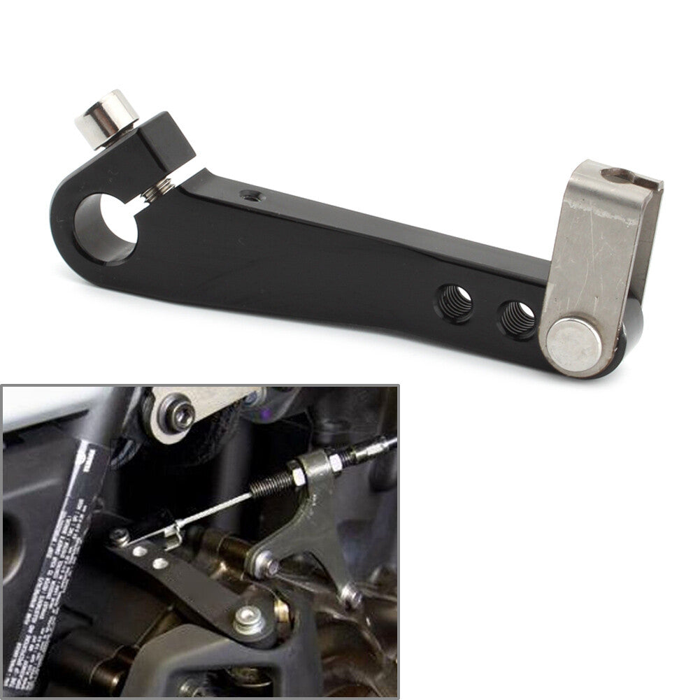 Clutch Arm Extension Pull Clutch Lever Fit for Yamaha Tenere700 T7 2019-2022 Black