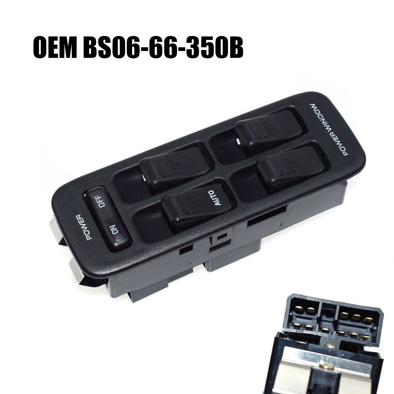 Fit for Mazda BG 323 1990-1994 BS06-66-350B Power Master Window Switch NEW 1PCS