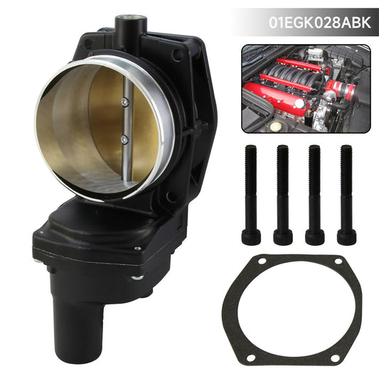 90mm Electronic Throttle Body Assembly for Corvette GTO CTS-V G8 6.0L V8 Black