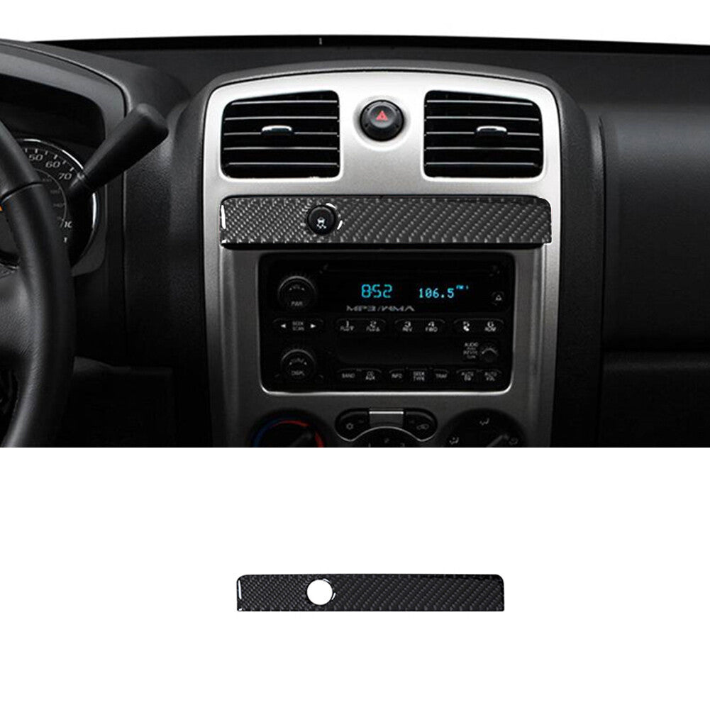 Carbon Fiber Above Radio Accent TCS Cover For Colorado 2004-12/ for Canyon 2005-12