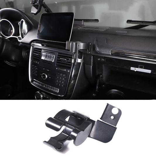 Matte black ABS armrest box decorative protective cover for Toyota Sequoia 22-23
