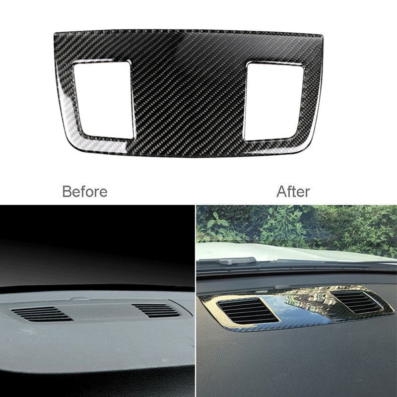 Carbon Fiber Dashboard Speaker Bezel for BMW E90 3 Series 2005-2012