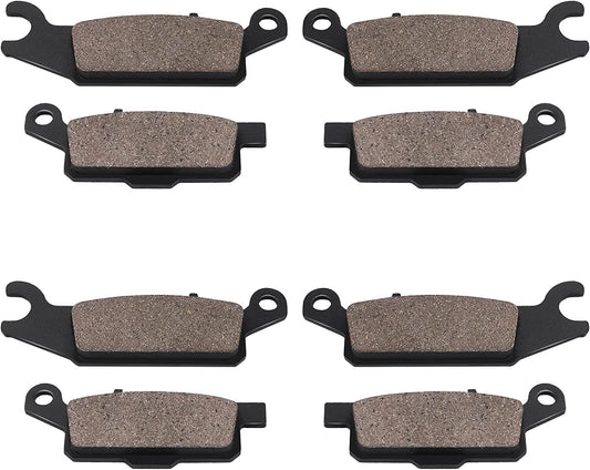 Brake Pads FrontRear for Yamaha Grizzly 550 YFM550/Grizzly 700 YFM700 2007-2022