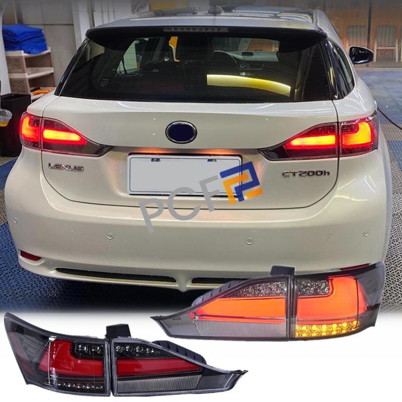 LED left and right taillight assemblies (2 pieces) for Lexus CT200H 2011-2017