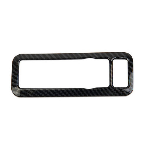Carbon fiber style dashboard side vent cover trim suitable for 15-20 for Ford F150