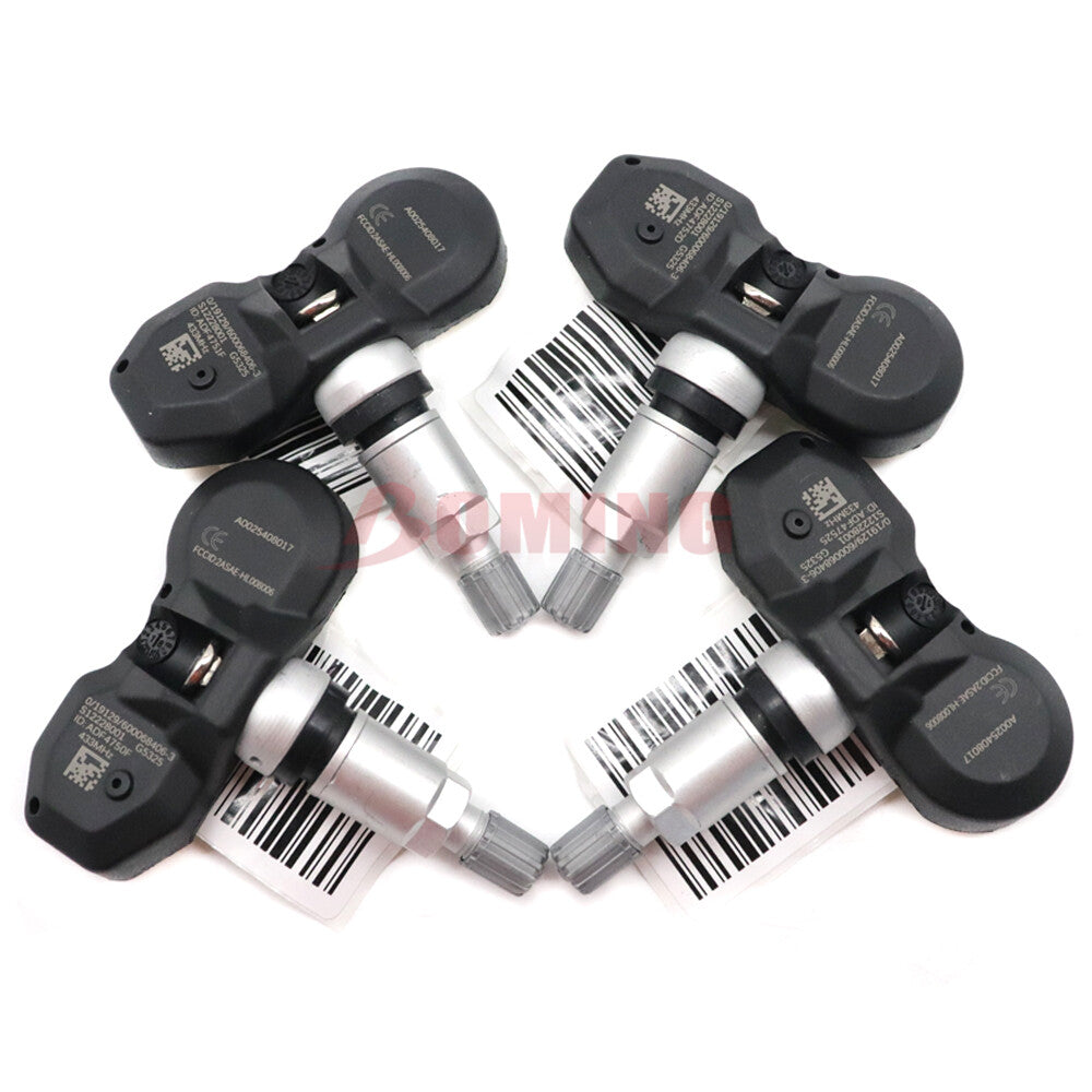 4x TPMS A0025408017 Fit for Mercedes-Benz 433MHz Tire Pressure Monitor Sensor