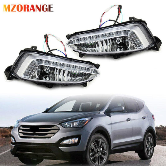 2¡Á F¨¹r for Hyundai IX45 2013-2015 Tagfahrlicht Nebelscheinwerfer Links+Rechts NEU