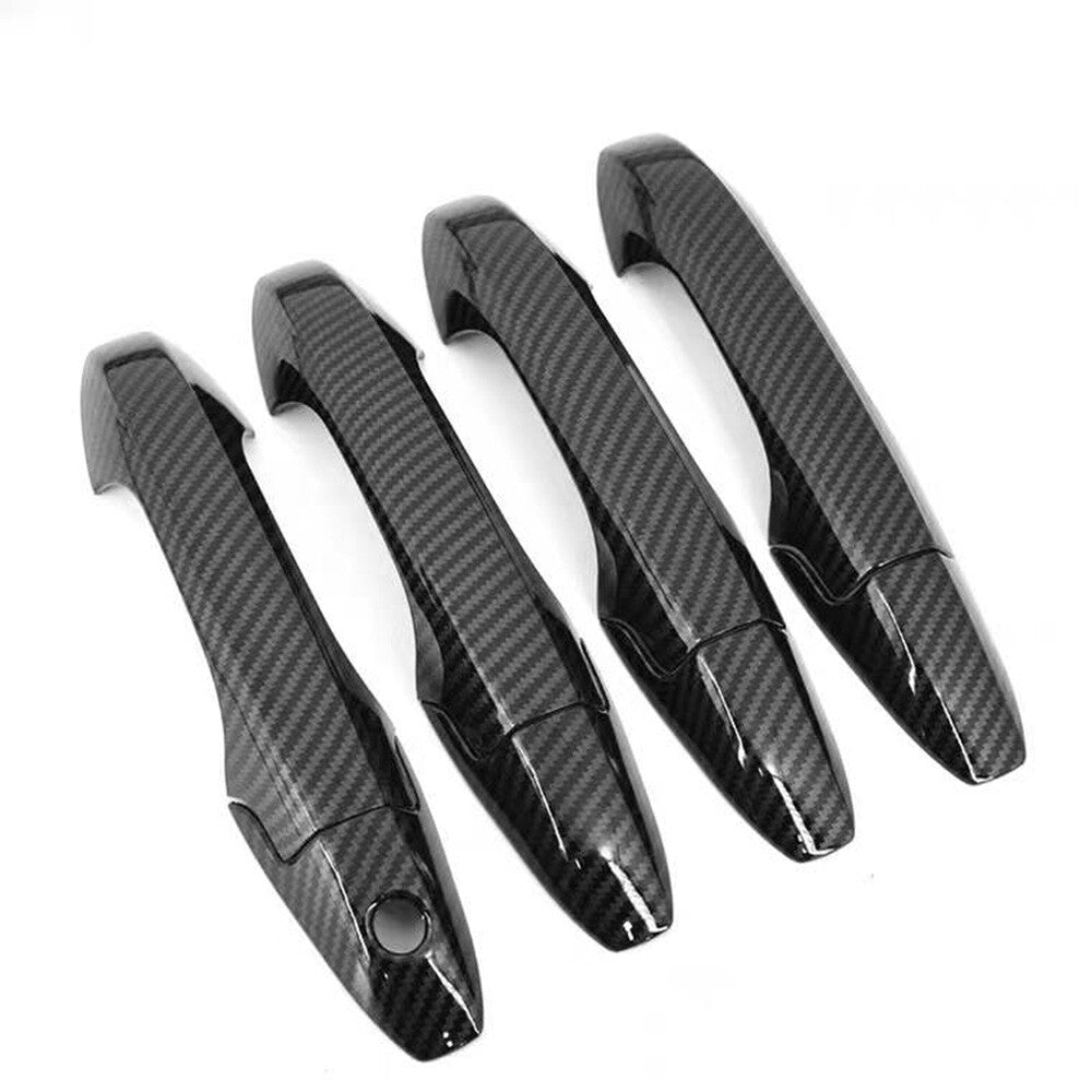 Door Handle Cover Trim for Acura 07-12 for RDX SUV 04-08 TSX 07-13 MDX Carbon Fiber