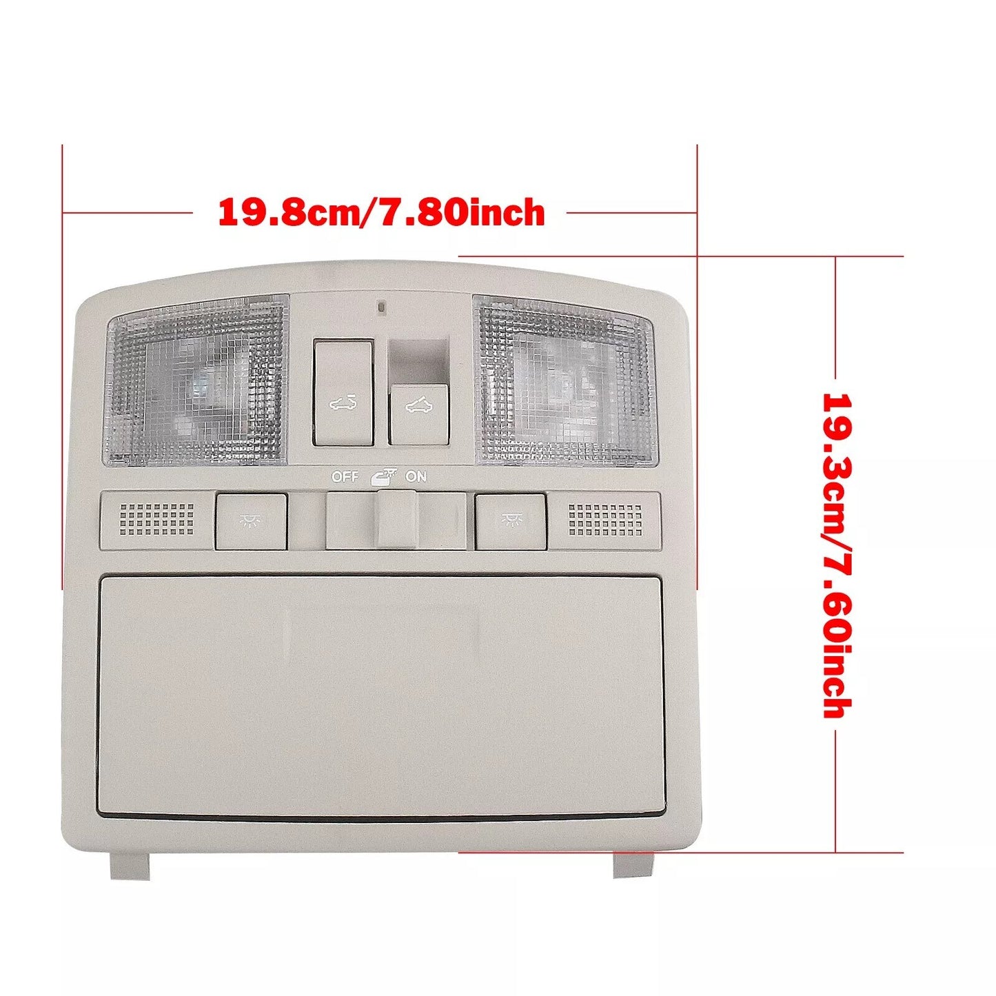 Overhead Console Reading Light Sunroof Switch Fits for Mazda 6 2009-13 CX-9 2010-15