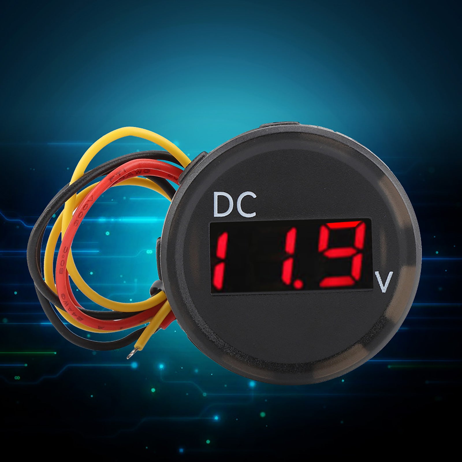 Hot DC 0-100V Digital Voltage Meter Voltmeter LED Panel Display Part For Car