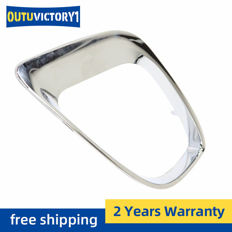 Right front fog light trim bezel with chrome housing for Dodge Durango 2014 - 2020
