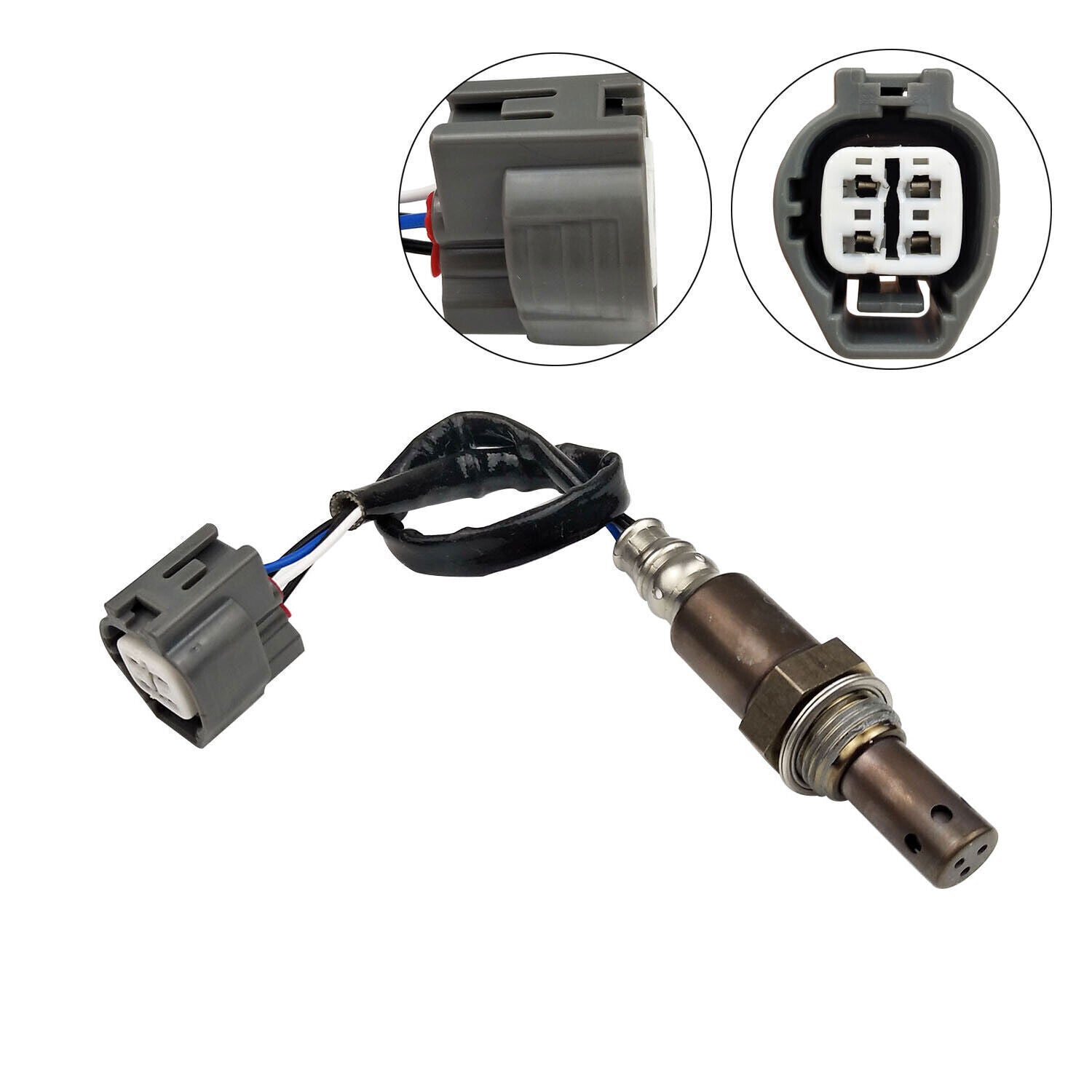 for Jaguar 2009-2011 XF 2006-09 S-Type XKR XJ8 4PC Oxygen O2 Sensor Upper Lower