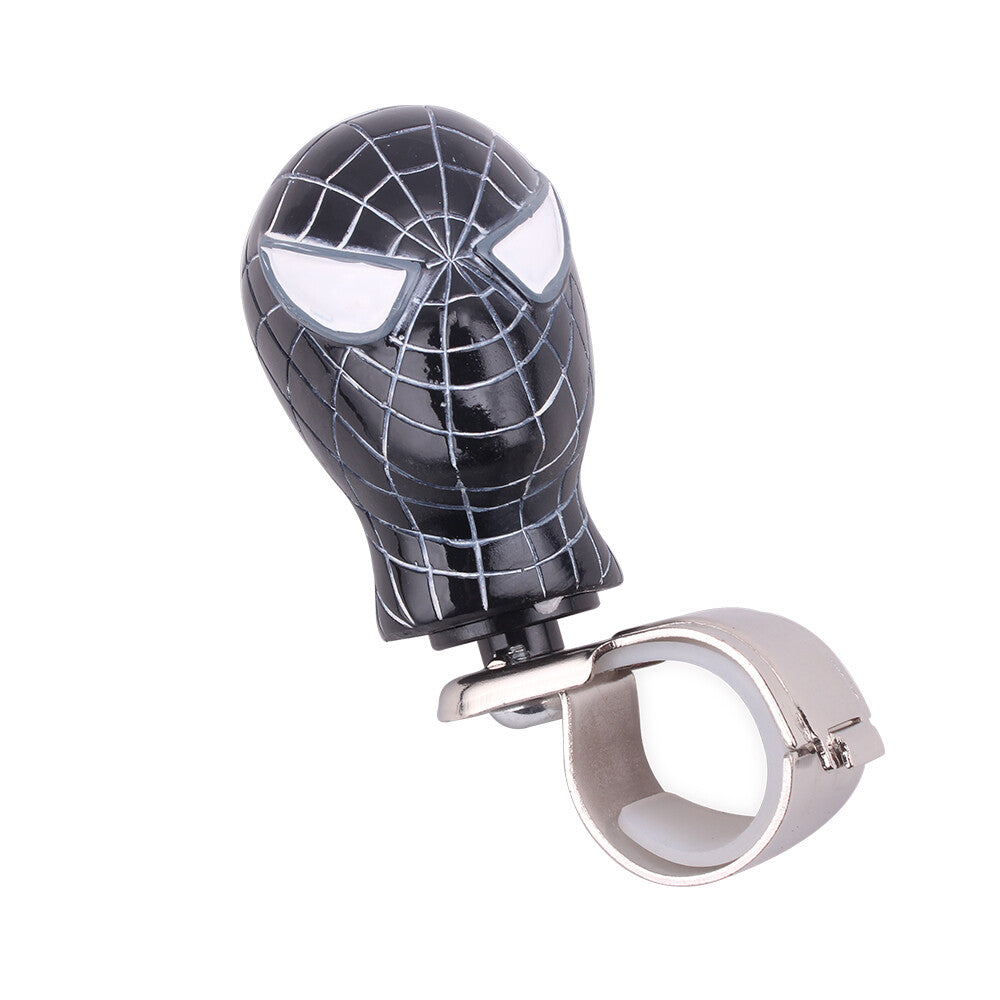 1Pcs Car Steering Wheel Spinner Suicide Knob Handle Booster Black spider Pattern