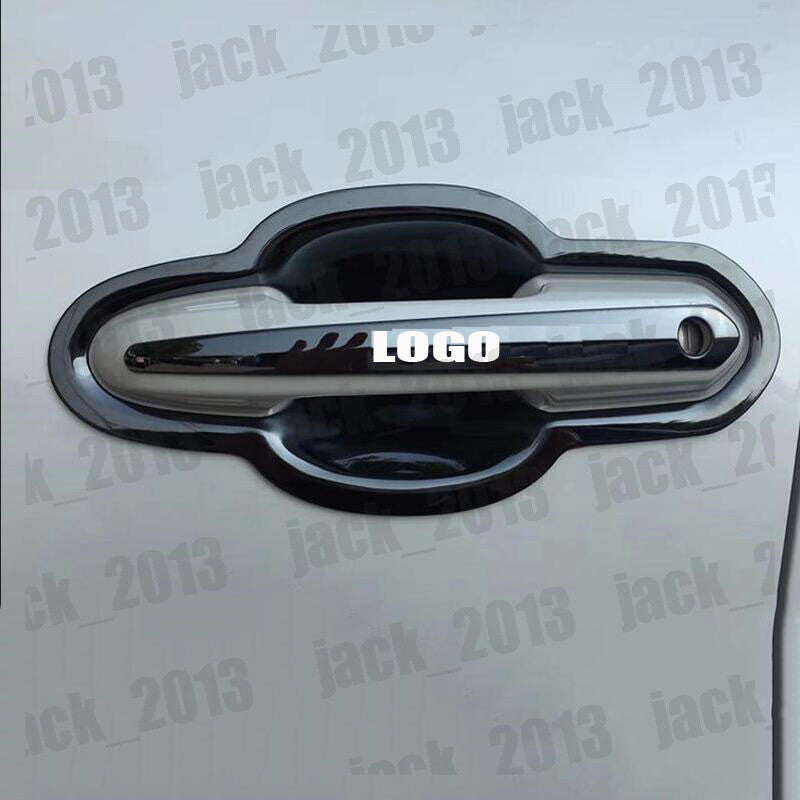 for Toyota RAV4 2014-2018 Black stainless Door Handle Cover Trim Car Accessories