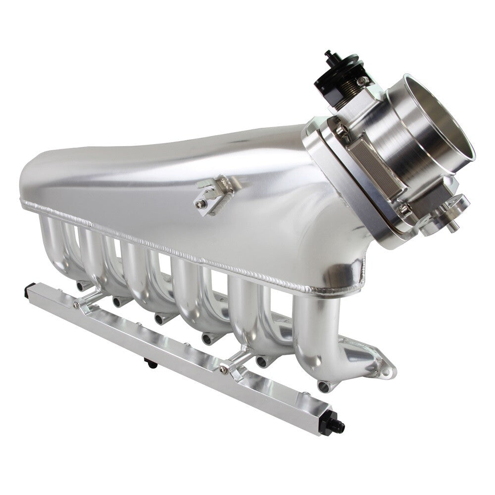 Billet Intake Manifold w/ Fuel Rail kit+Throttle Body for BMW 325i 328i M3 Z3 M50 SL