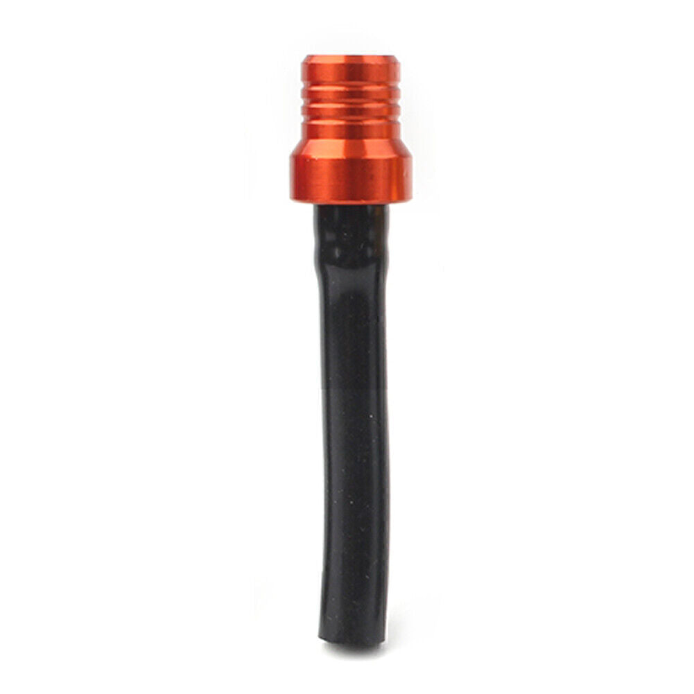 CNC For Dirt Pit Bike ATV Quad Gas Fuel Tank Air Vent Hose Tube Breather Orange
