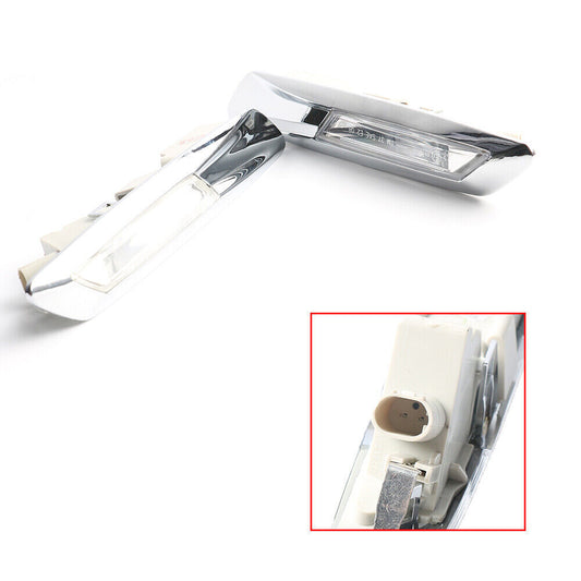 Pair Left Right Repeater Turn Signal Indicator Lamp Fit for BMW 528i 525i 550i